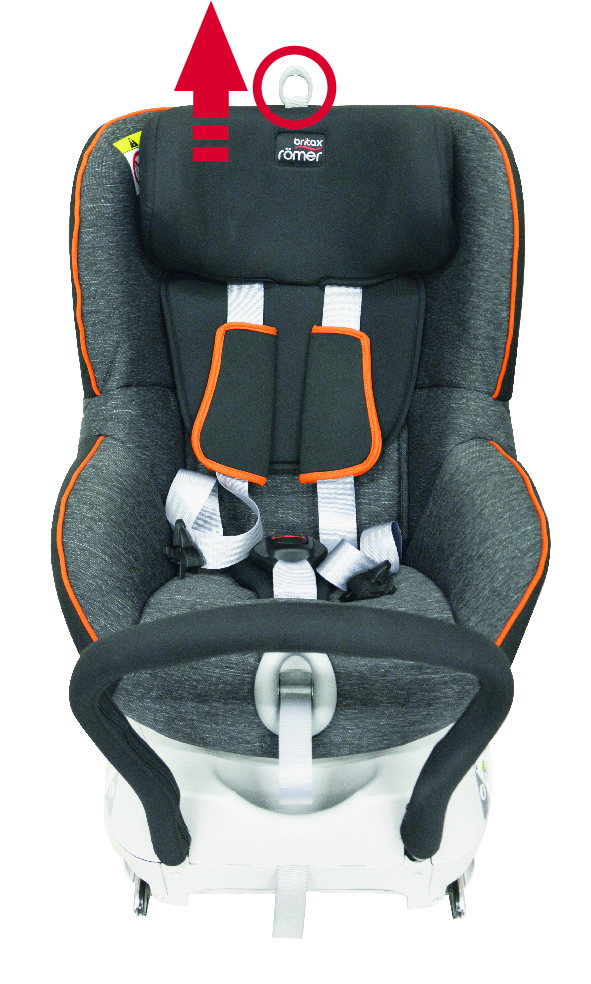 where is serial number on britax car seat